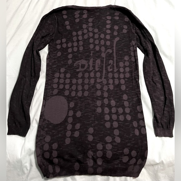 Diesel cardigan. Size small. 100% cotton. - Picture 2 of 4